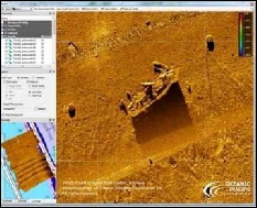 HMS 1400 sidescan sonar